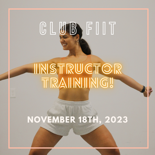 CLUBFIIT Instructor Training - November 18th, 2023